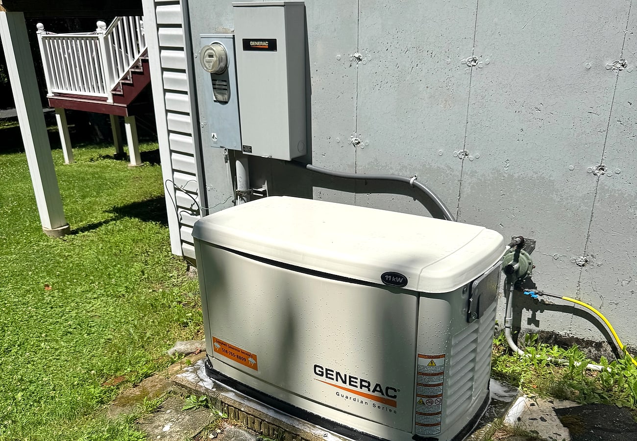 Generac standby install